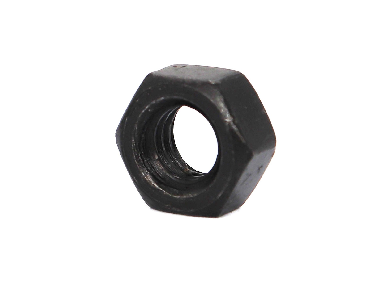 binifiMux 50pcs M6-1.0mm Black Hex Nuts Carbon Steel 8.8 Grade M6,