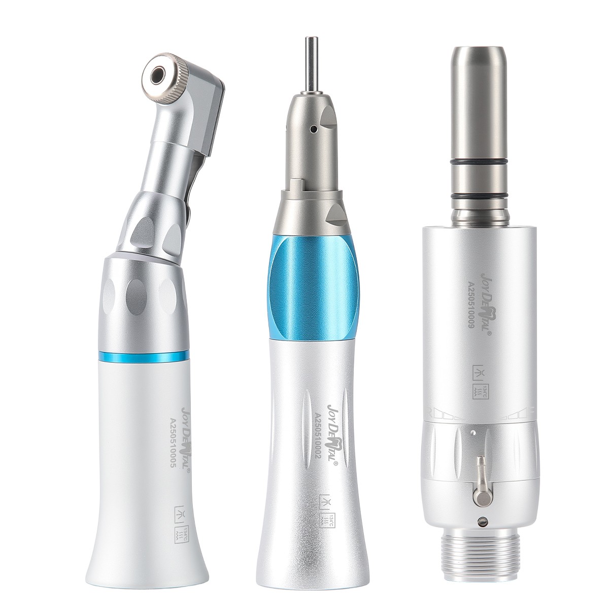 AZDENT Dental Slow Low Speed Handpiece Kit Latch Contra Angle 2Hole 4Hole