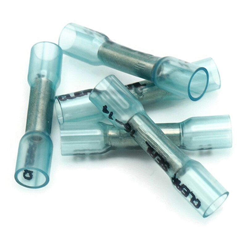 Clear Seal Heat Shrink Butt Wire Splice Connectors Crimp Terminals Select Gauge