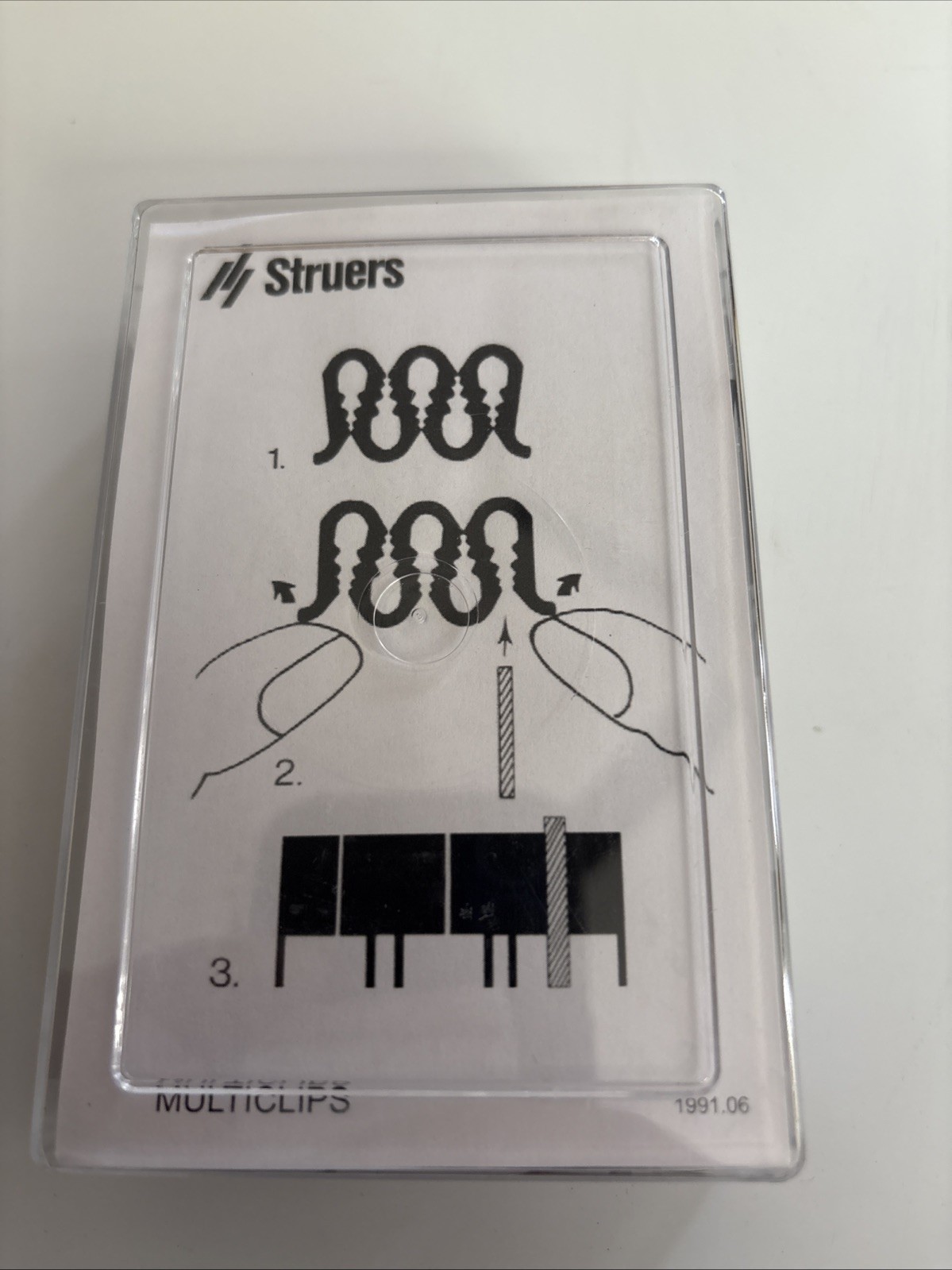 Struers Multiclips 50 PCS Cat No 40300027 New In Package Made In Denmark