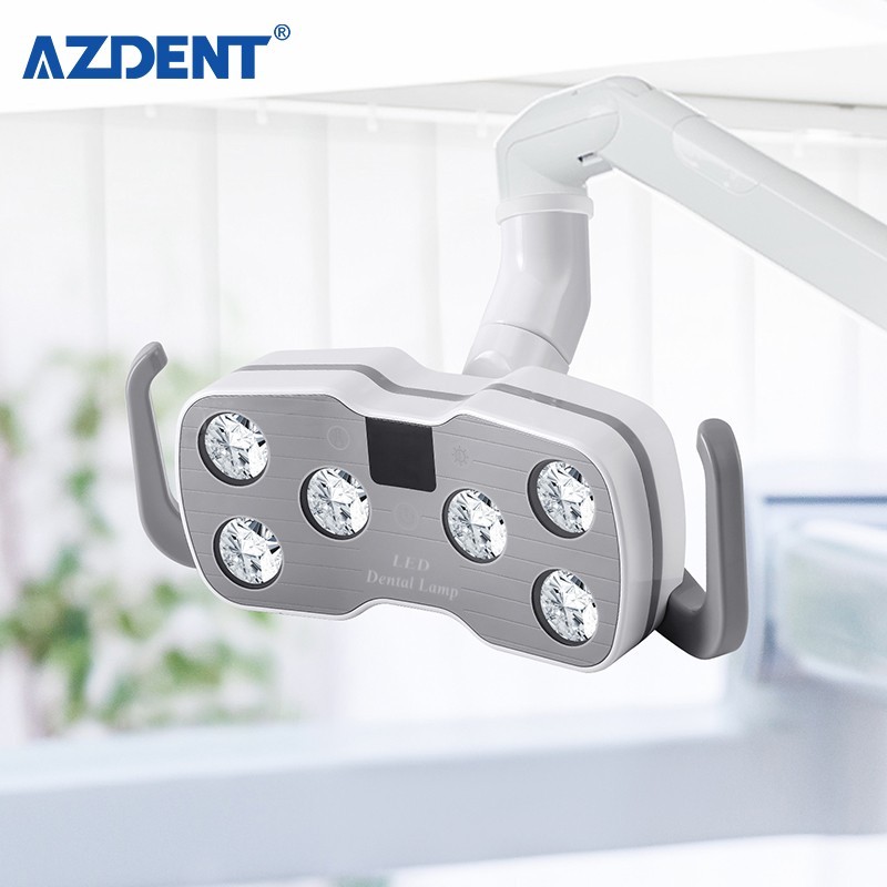 Lámpara Dental Profesional 9W – 6 LEDs con Pantalla para Sillones Dentales