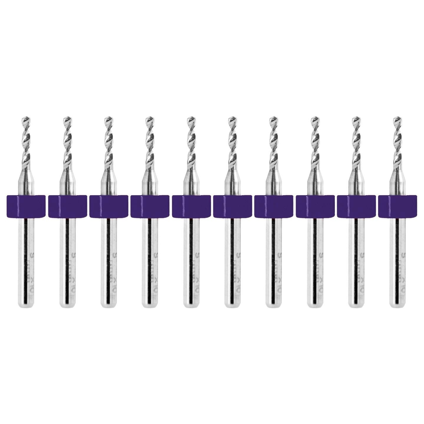 1.90mm Solid Carbide Drill Bit – 10 Pack – CNC – Factory Resharpened