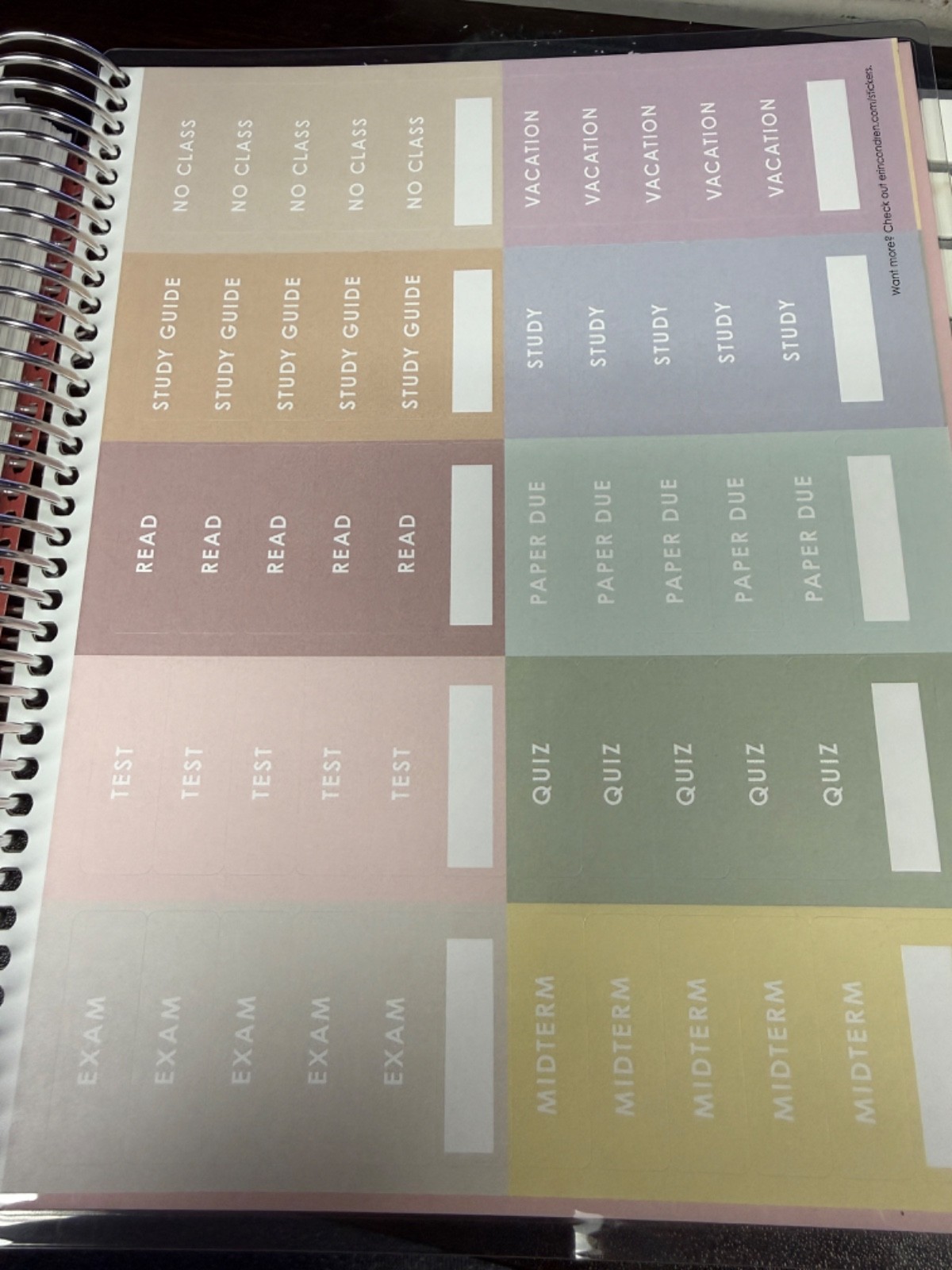 Erin condren Hello Kitty 2025-2026 Academic Planner 840114774493