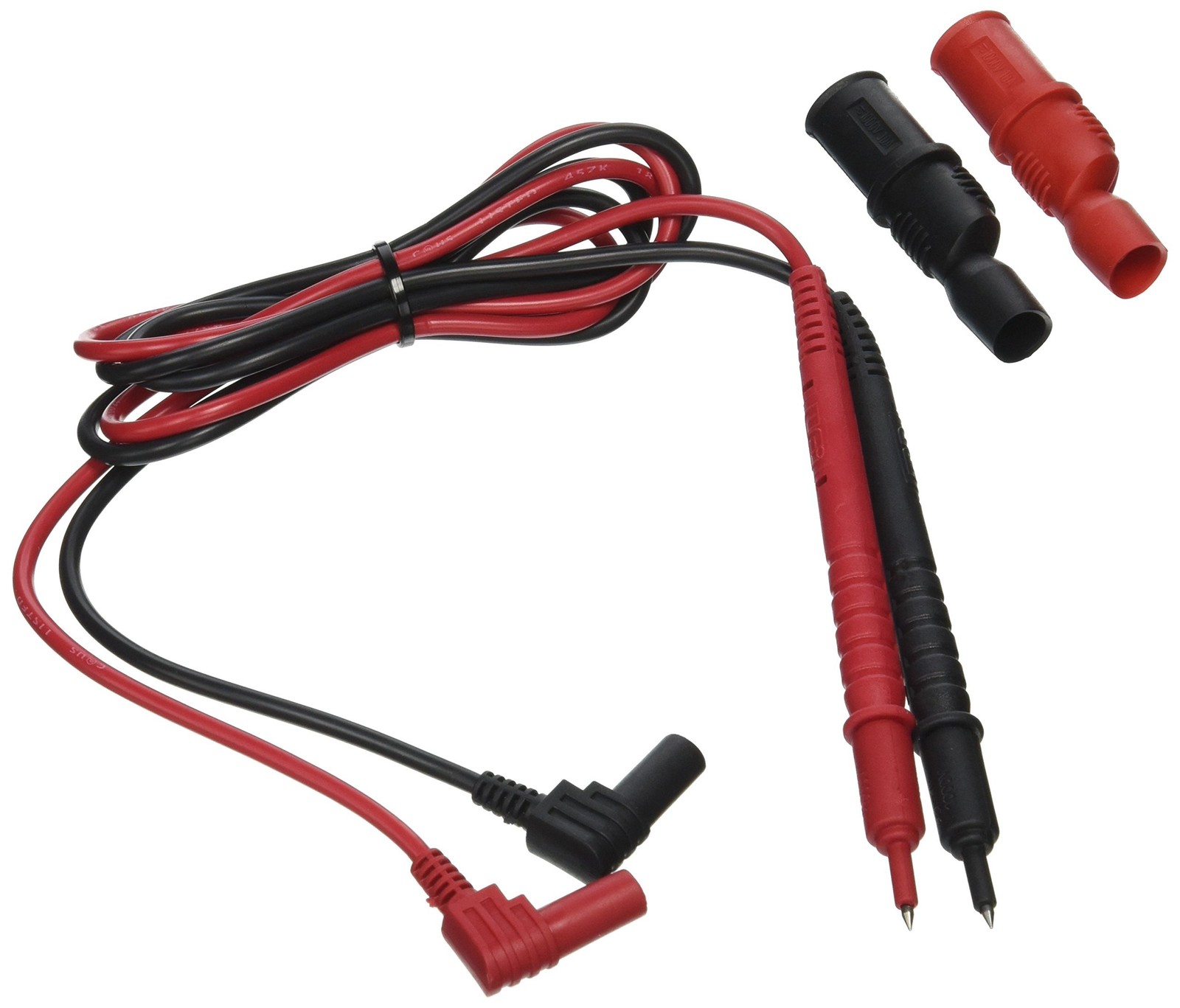 UEi ATL55 Multimeter Test Leads with Alligator Clips CATIII One Size, Factory