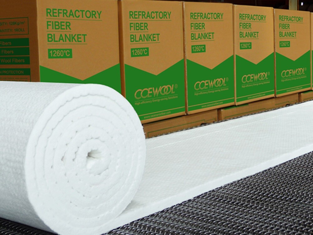 Ceramic Fiber Blanket – 1″ x 24″ x 25′ ,2300F/8# Factory Direct Sale