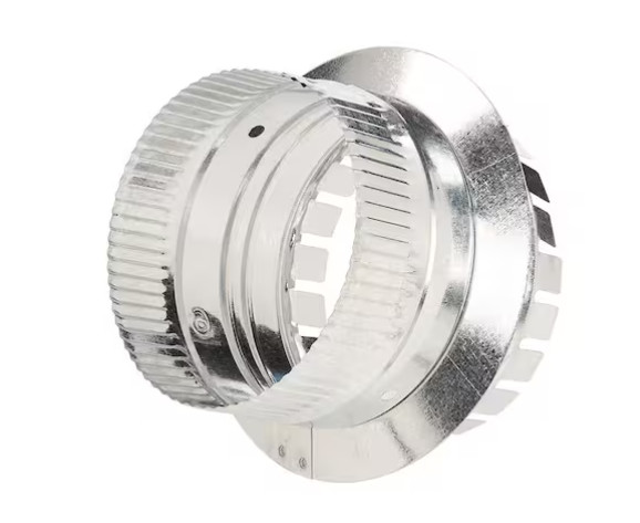 12 In. Starting Collar Take Off | Duct Master Flow Hvac Vent Connector Inch