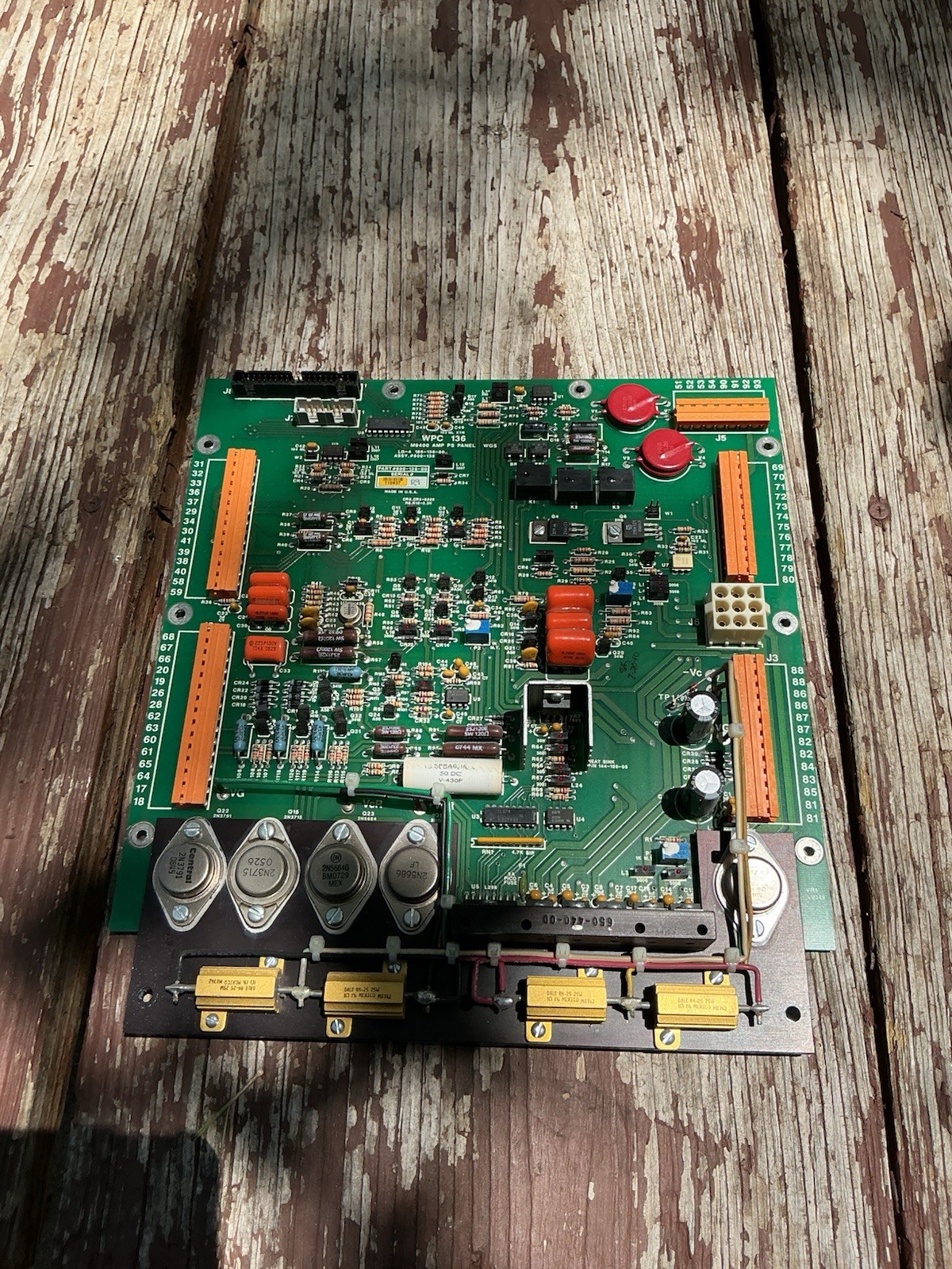 WPC 136 M9400 AMP PS Panel 800-136-00 A3