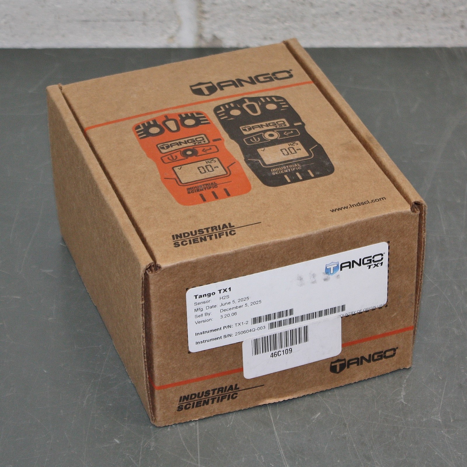 EXPIRES 04/2028 – Tango Single-Gas Detector TX1-2, 0 to 200 ppm Hydrogen Sulfide