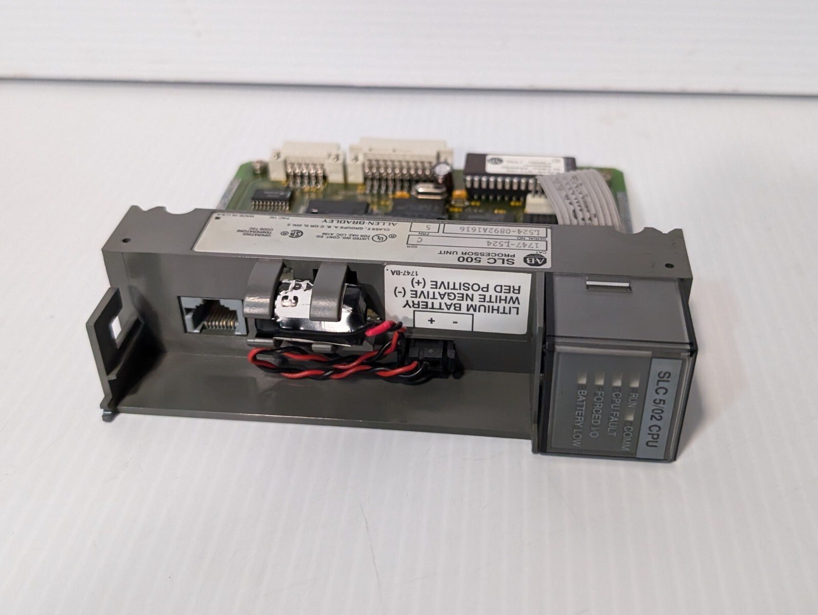 Allen Bradley 1747-L524 CPU Processor Unit Module, SLC 500