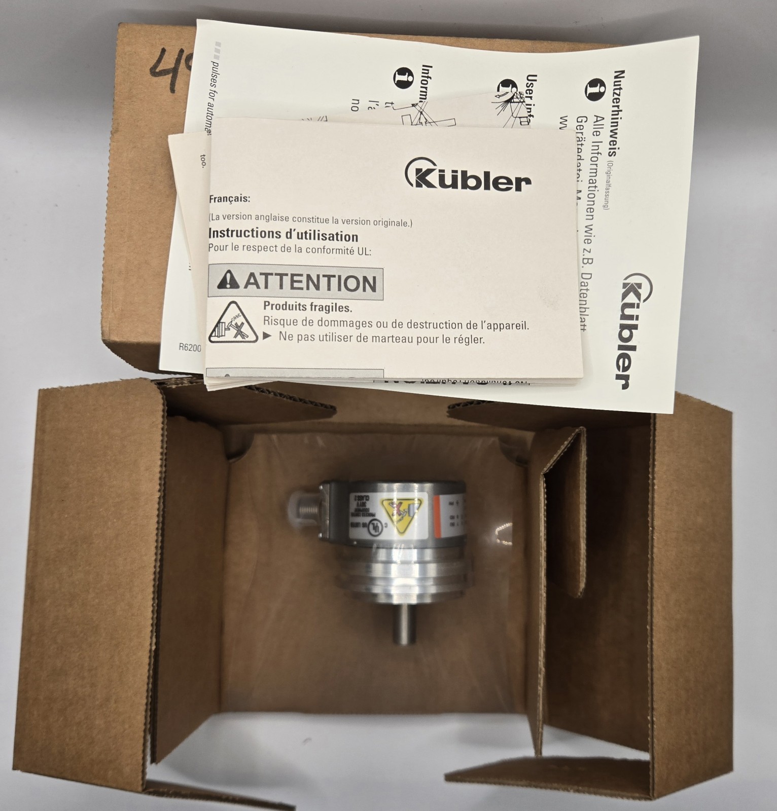 Kubler Incremental Encoder 8.5000.B354.0010