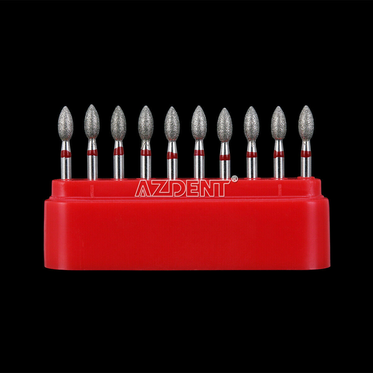 Dental Diamond Burs Football FG 368-023 Egg Shape Coarse Grit High Speed Burr