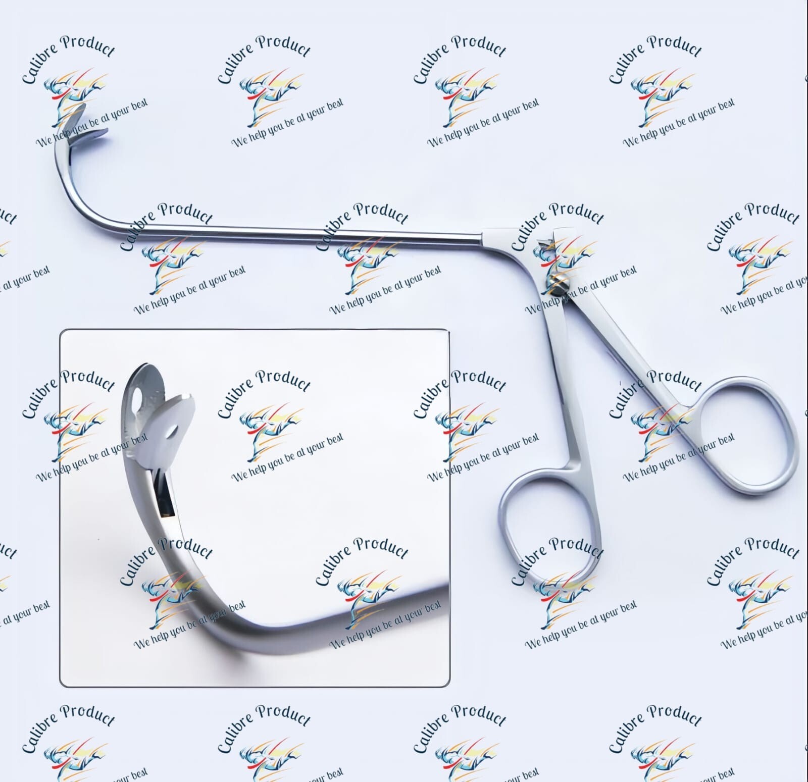 Sinus Nasal Grasping Forceps Curved Upward Rhinoscopy Forceps ENT Fess