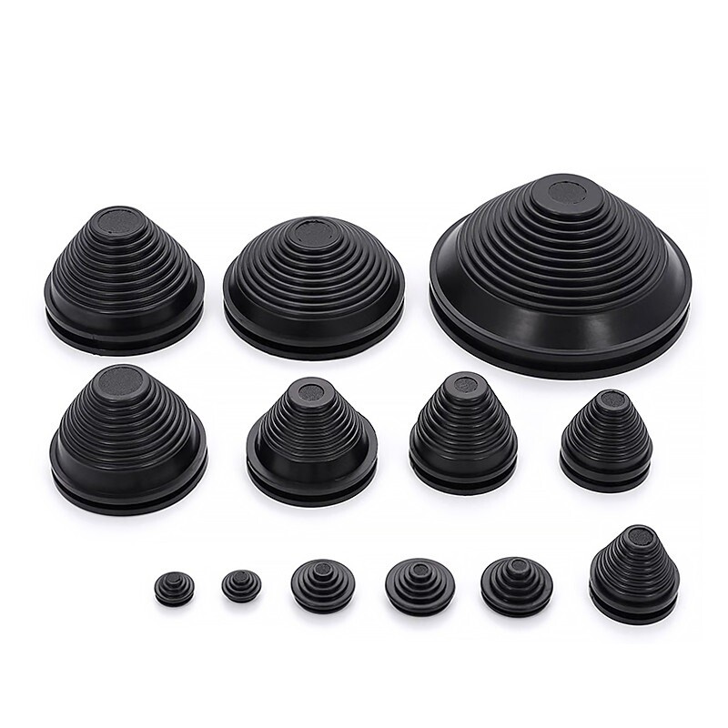 Rubber Grommet Kit Wire Protection, Wire Grommet, Firewall Solid Closed Hole