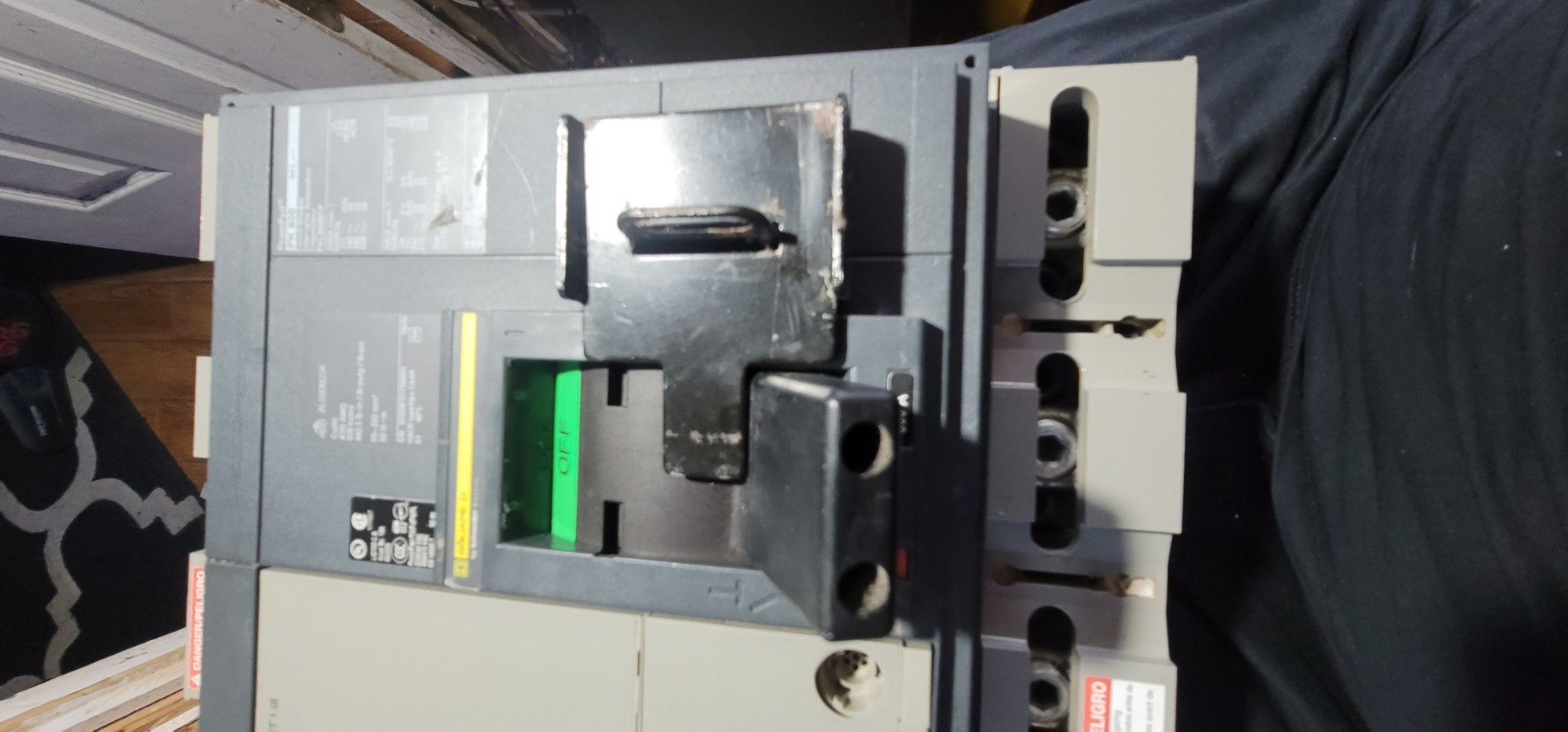 Square D Power Pact 800A P-frame Molded Case Circuit Breaker