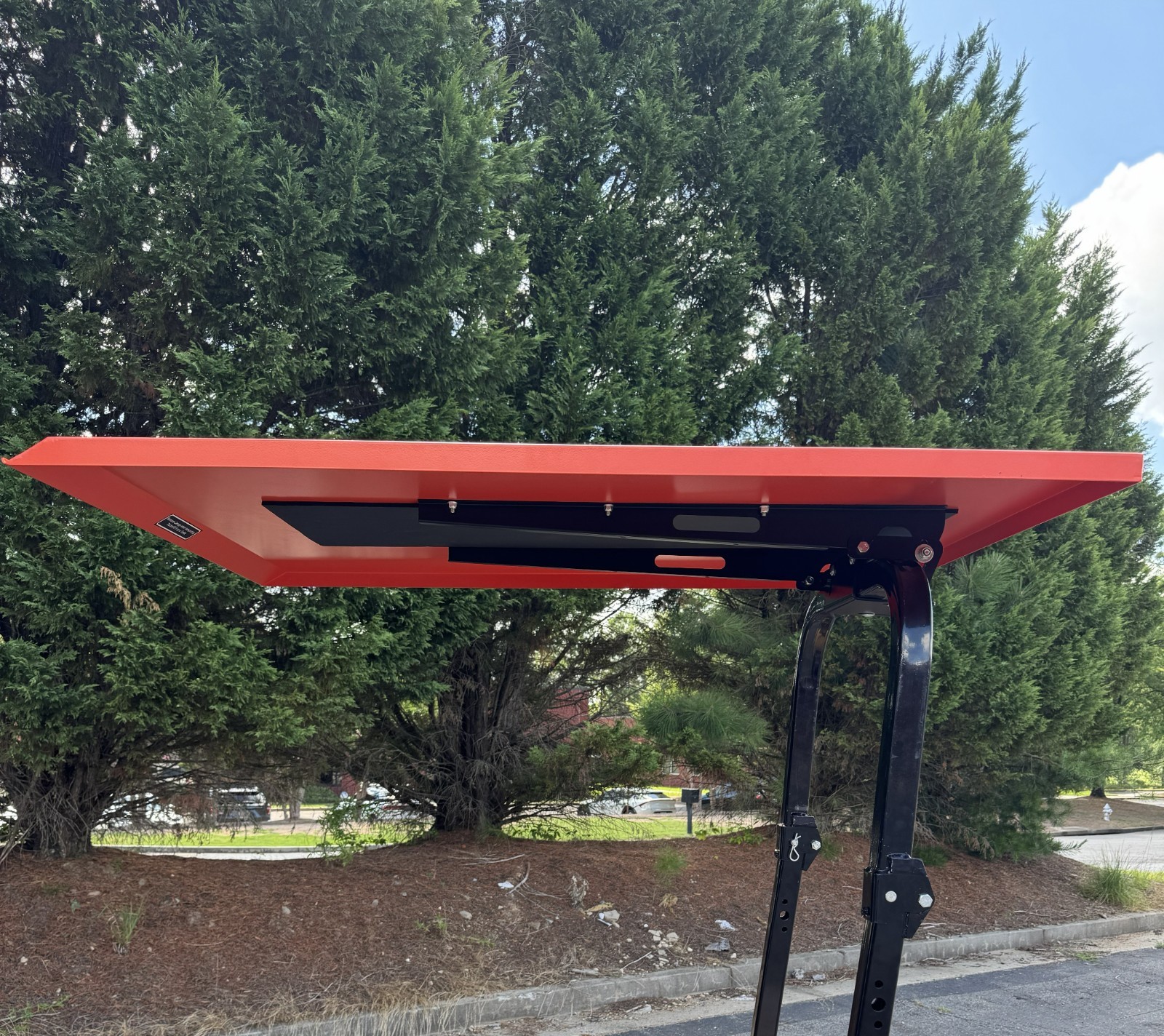 Tractor Canopy (59″ x 43″) for L & M Series Kubota Orange – Top Mount