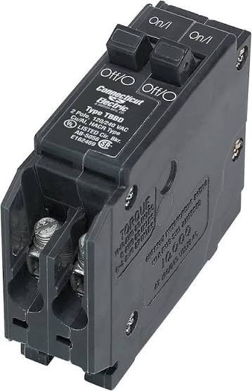 Connecticut Electric TBBD3020 20A/30A Tandem 120/240V Type TBBD Circuit Breaker