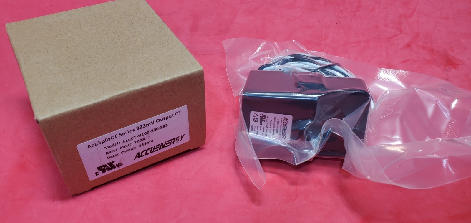 Accuenergy AcuSplitCT Split Core TRansformer AcuCT-H100-200:333