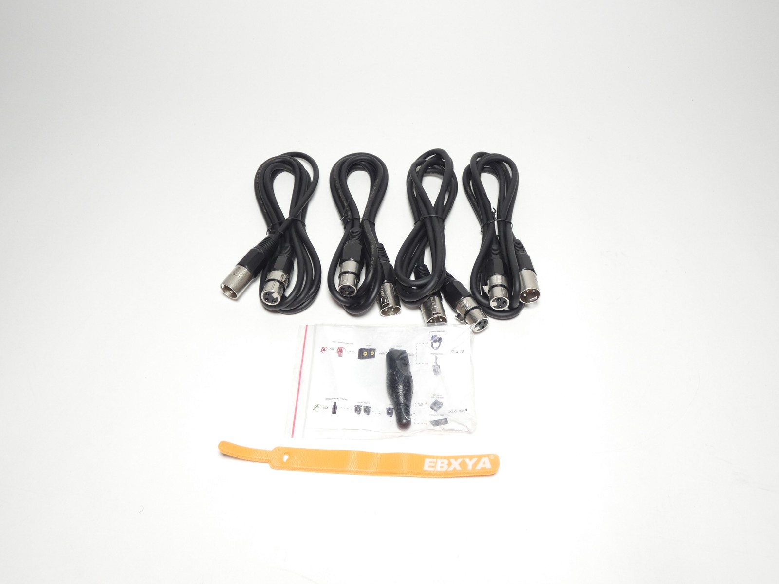 *Lot of 4* X0040L920L EBXYA Balanced 3-Pin XLR Male Female Microphone Speaker…