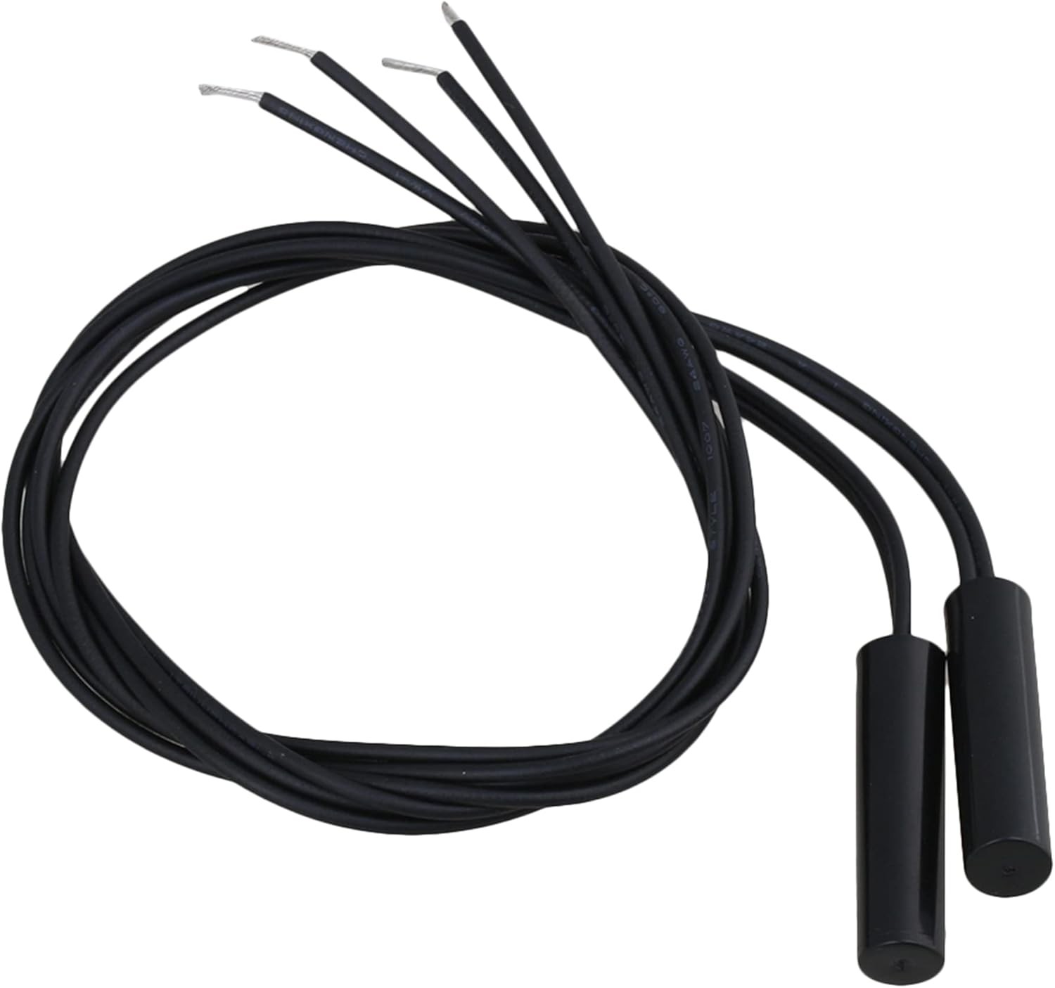 Magnetic Reed Proximity Sensor, Cylindrical Plastic Mounted, Pack 2