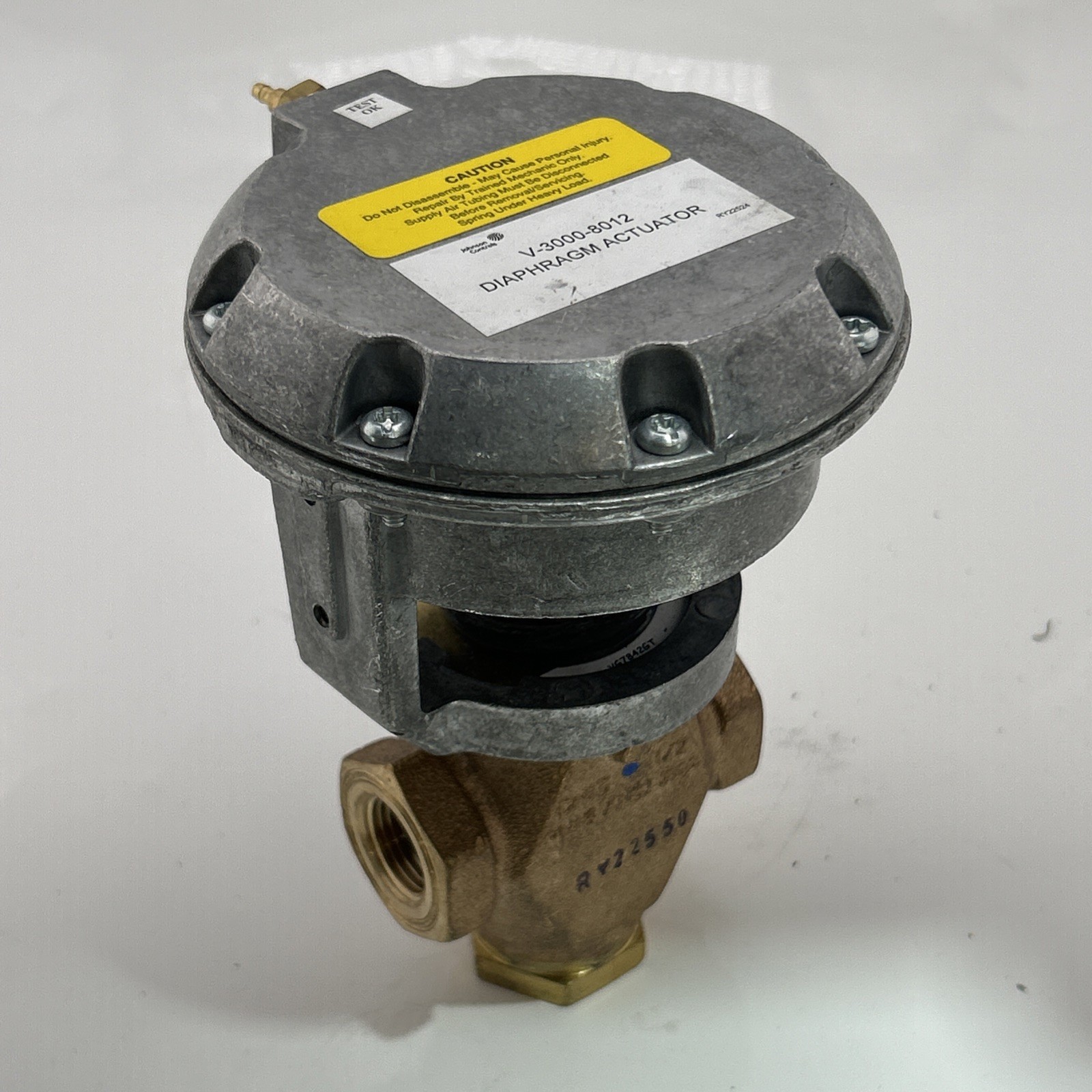 SEE Johnson Controls Actuated Valve, VG7842GT / V-3000-8012 CV4.6 T284F RY12122