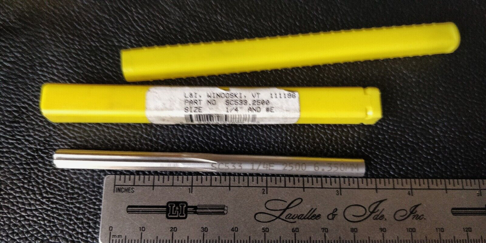 L&I SC533 🇺🇸 0.2500″ E – HSS -Chucking Reamer – Lavallee & Ide