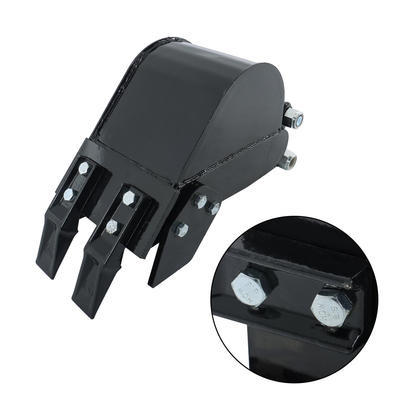 Narrow 200mm Bucket for Mini Excavators Compact & Versatile Digging Tool