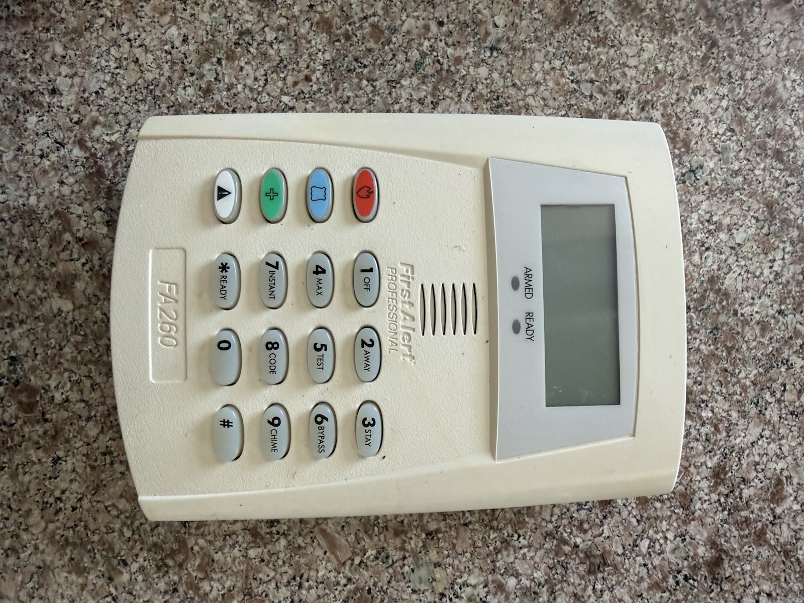 First Alert FA168CPS Alarm Kit (Honeywell Vista-20P) VAM Touchscreen FA260