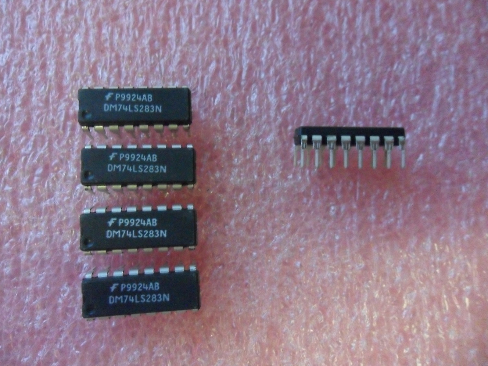 DM74LS283N IC 4 BIT BINARY ADDER 16-PIN DIP (5 PER LOT)