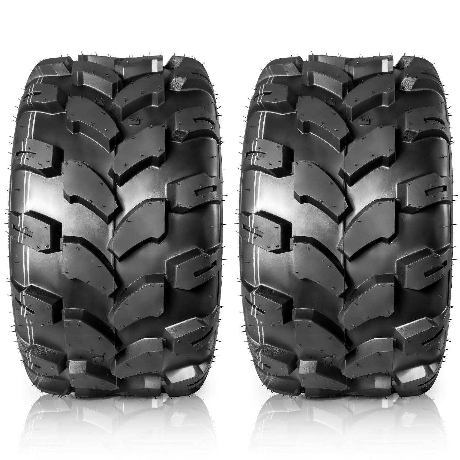 2PCS ATV Tires 18×9.5-8 4PR Turf Mud Sand Trial UTV Lawn Mower P311