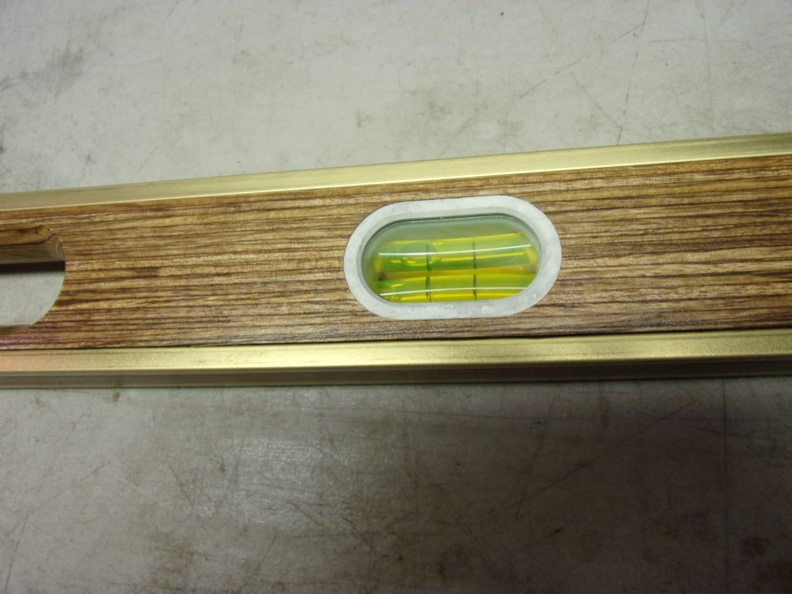 STARRETT 48″ Brass Bound Laminated Mahogany Builders & Contractors Level NOS