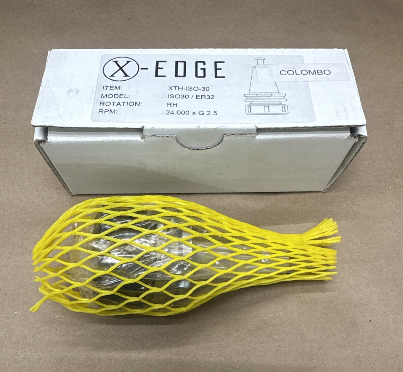 BRAND NEW SURPLUS- X-EDGE XTH-ISO-30 ISO30/ER32 RH 24.000 X G2.5 || WARRANTY!