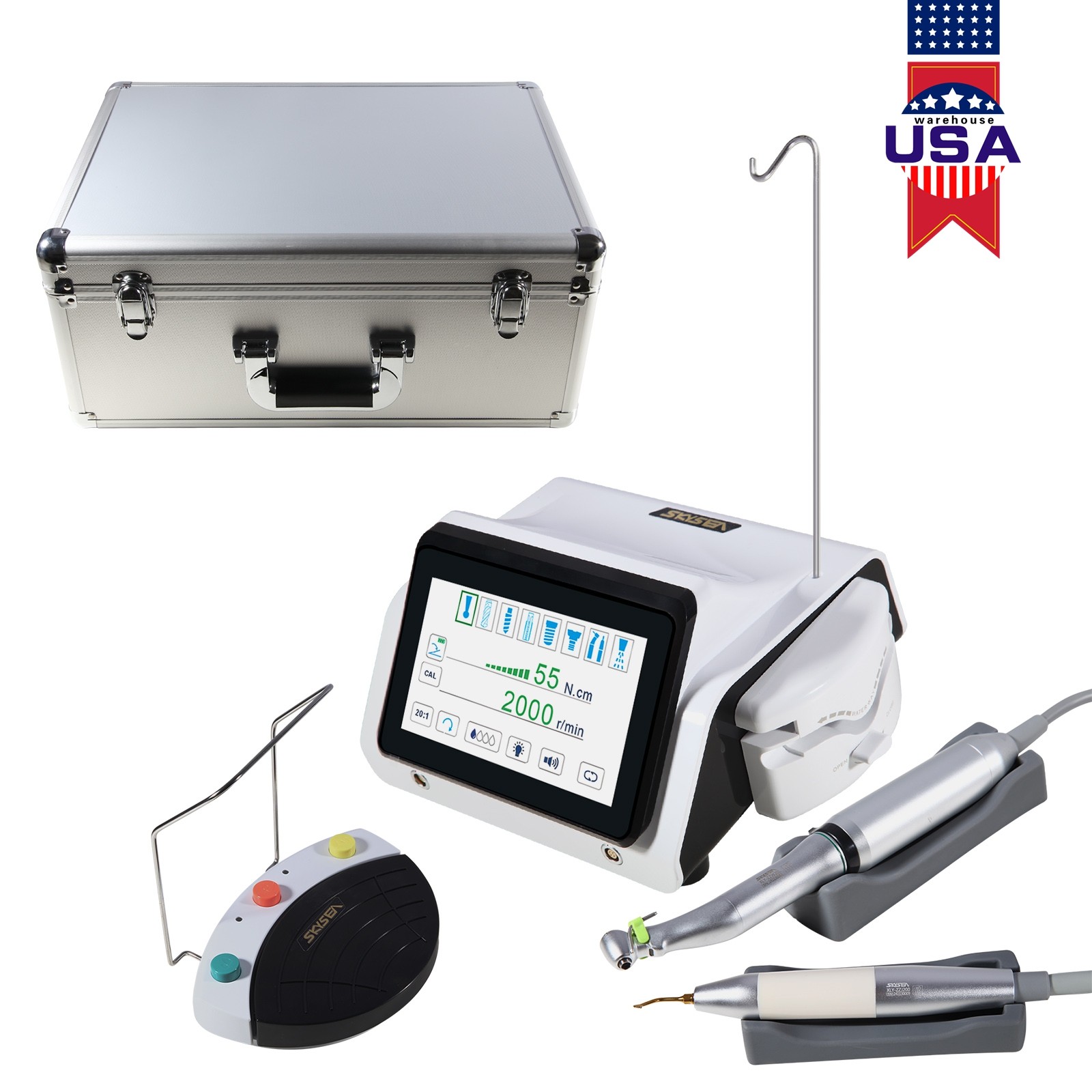 Dental Piezo Motor 2 IN 1 SURGIC TOUCH Surgery & Implant Bone Cutter CE & FDA
