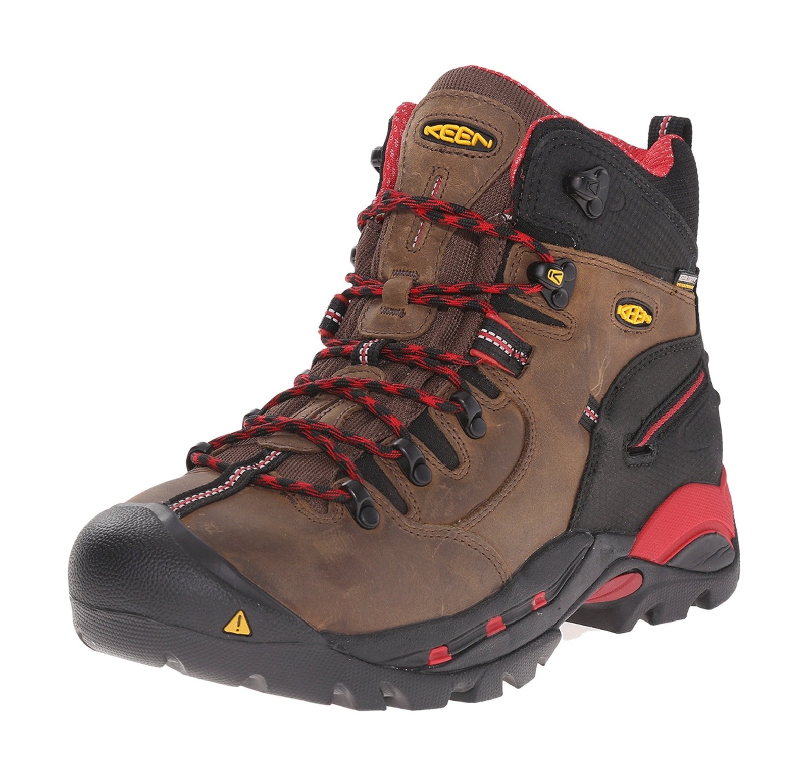 KEEN Utility Men’s Pittsburgh 6″ Leather Waterproof Steel Toe Work Boots 10