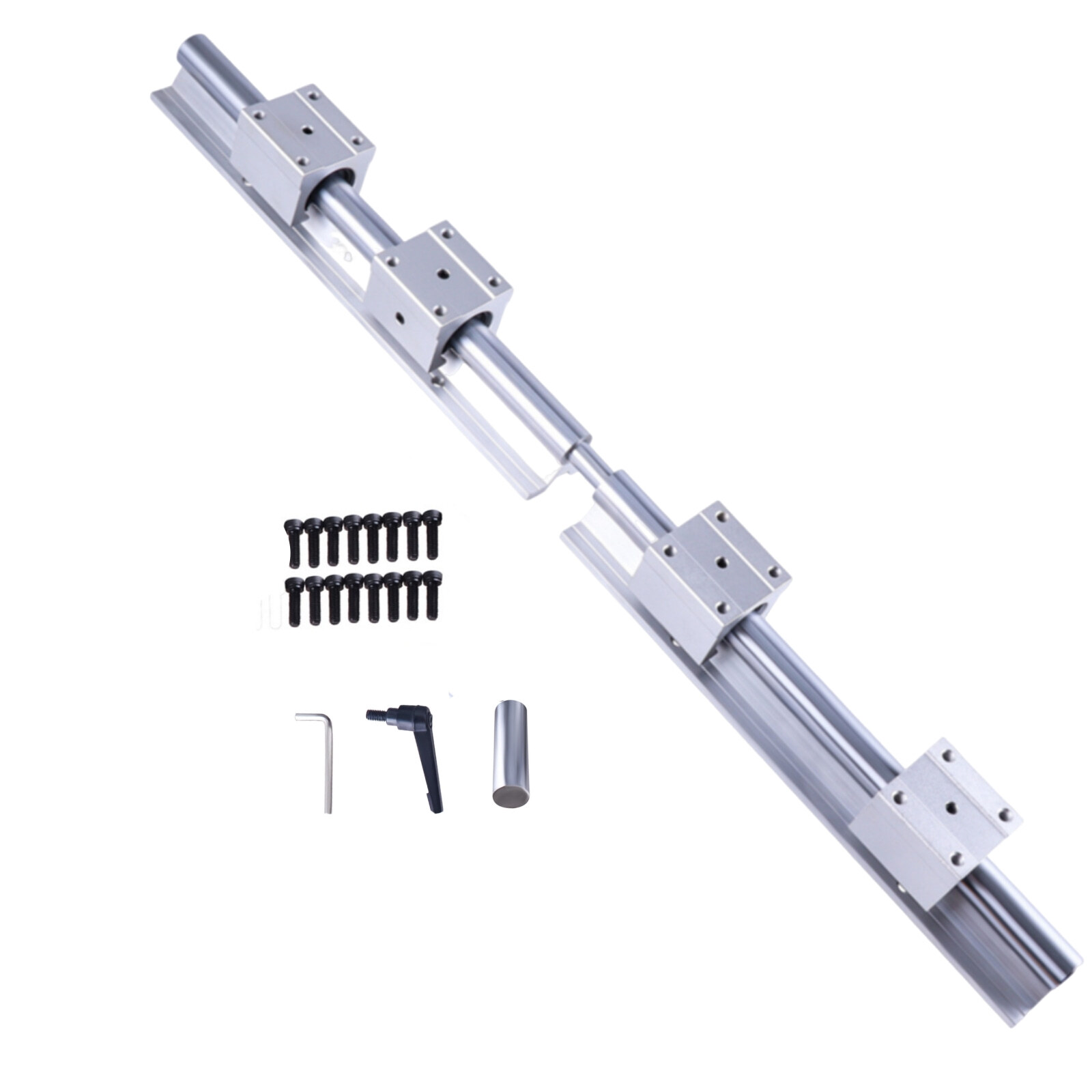 SBR16 SBR20 Linear Rail Guide 2500mm-4500mm+SBR16UU SBR20UU Bearing Blocks CNC