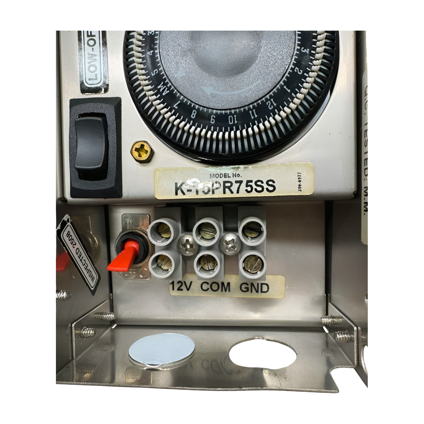 Kichler Lighting K-15PR75SS Low Voltage Power Control Console, 120V, 0.6A, 30075