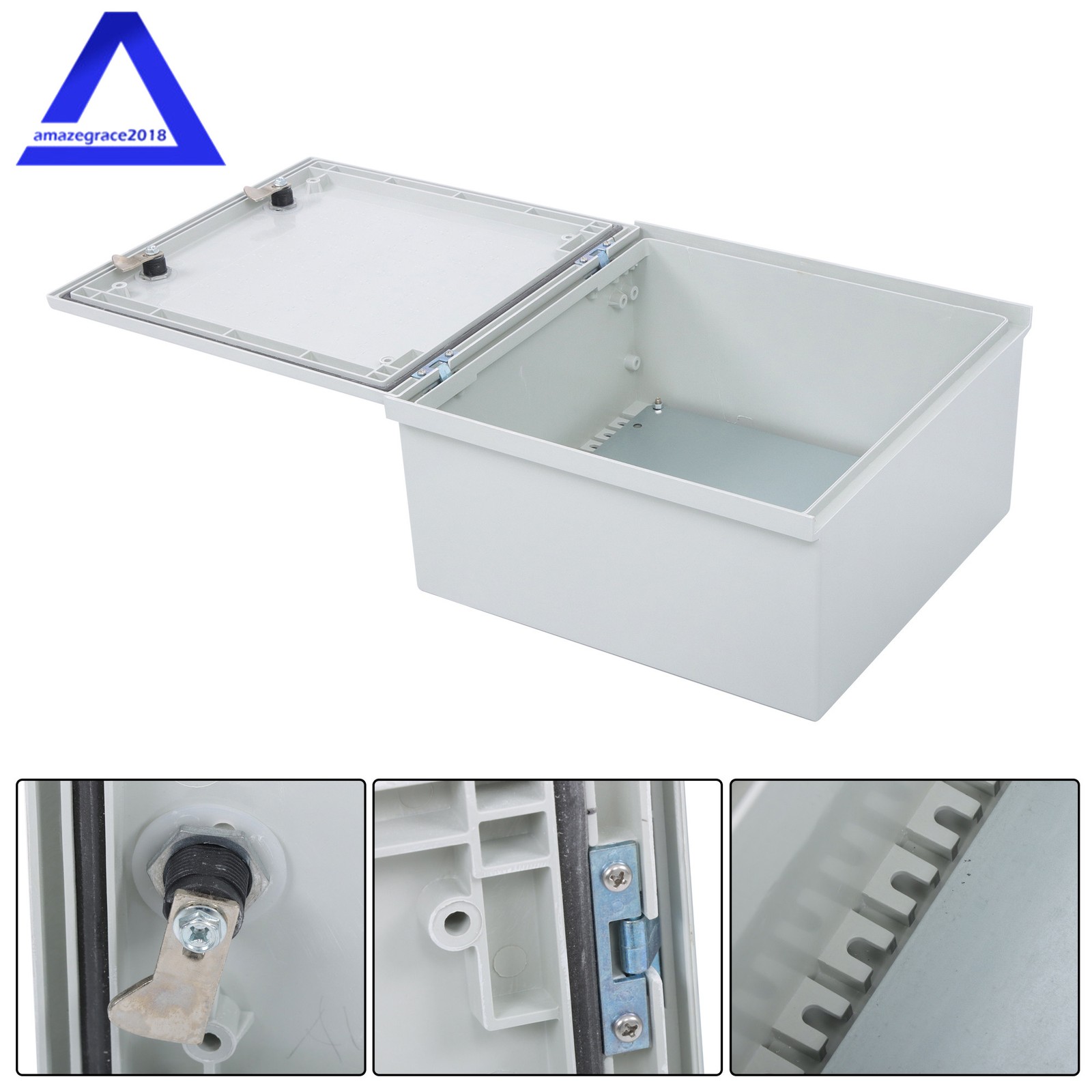 Outdoor Electrical Junction Box, 16 × 16 × 8» NEMA Type 3 Enclosure Box, IP65