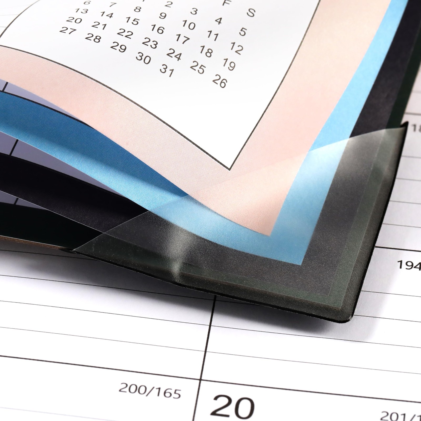 2026 Desk Wall Calendar Jan Dec 12 Months 15×12 Inch Planner Corner Protectors
