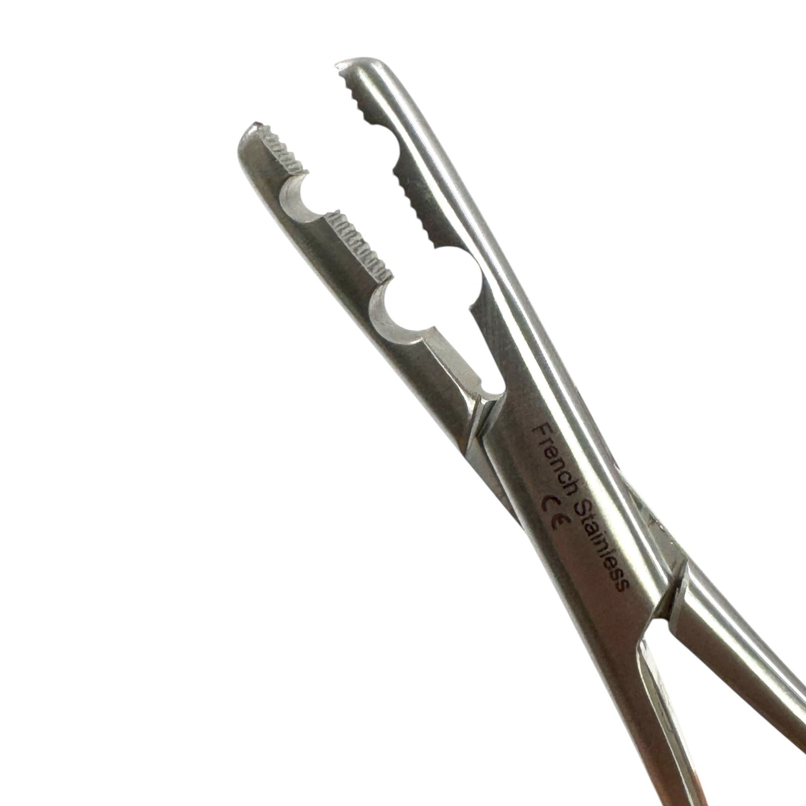 5.5″ Post Mortem Arterial Fixation Forceps, Fenestrated Serrated Jaws, Stainless