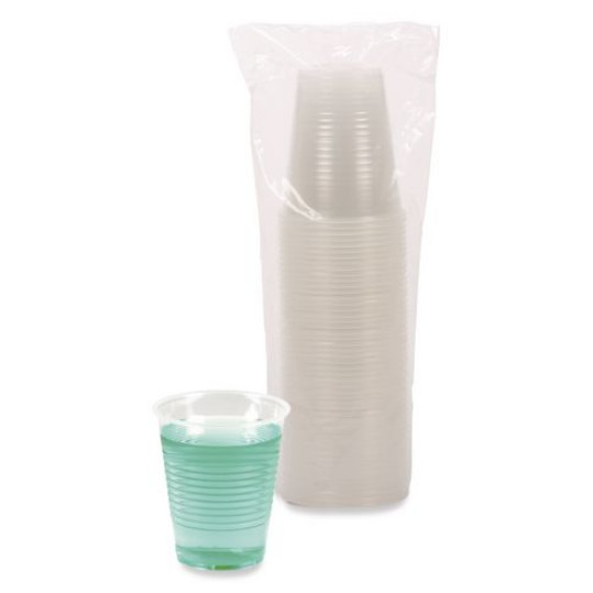 Boardwalk Translucent Plastic Cold Cups 12 oz General Use Pack 50 Count