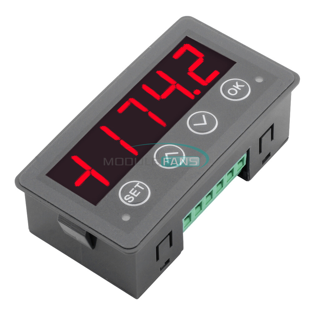 MODBUS-RTU Communication Display Meter RS485 Master-Slave-Monitored DC 8-25V