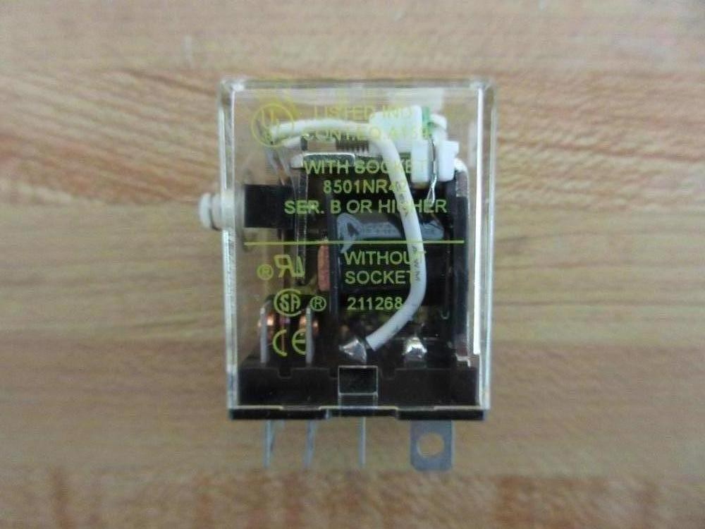 Square D 8501-KX12P14V20 General Purpose Relay 8501KX12P14V20 Series 3