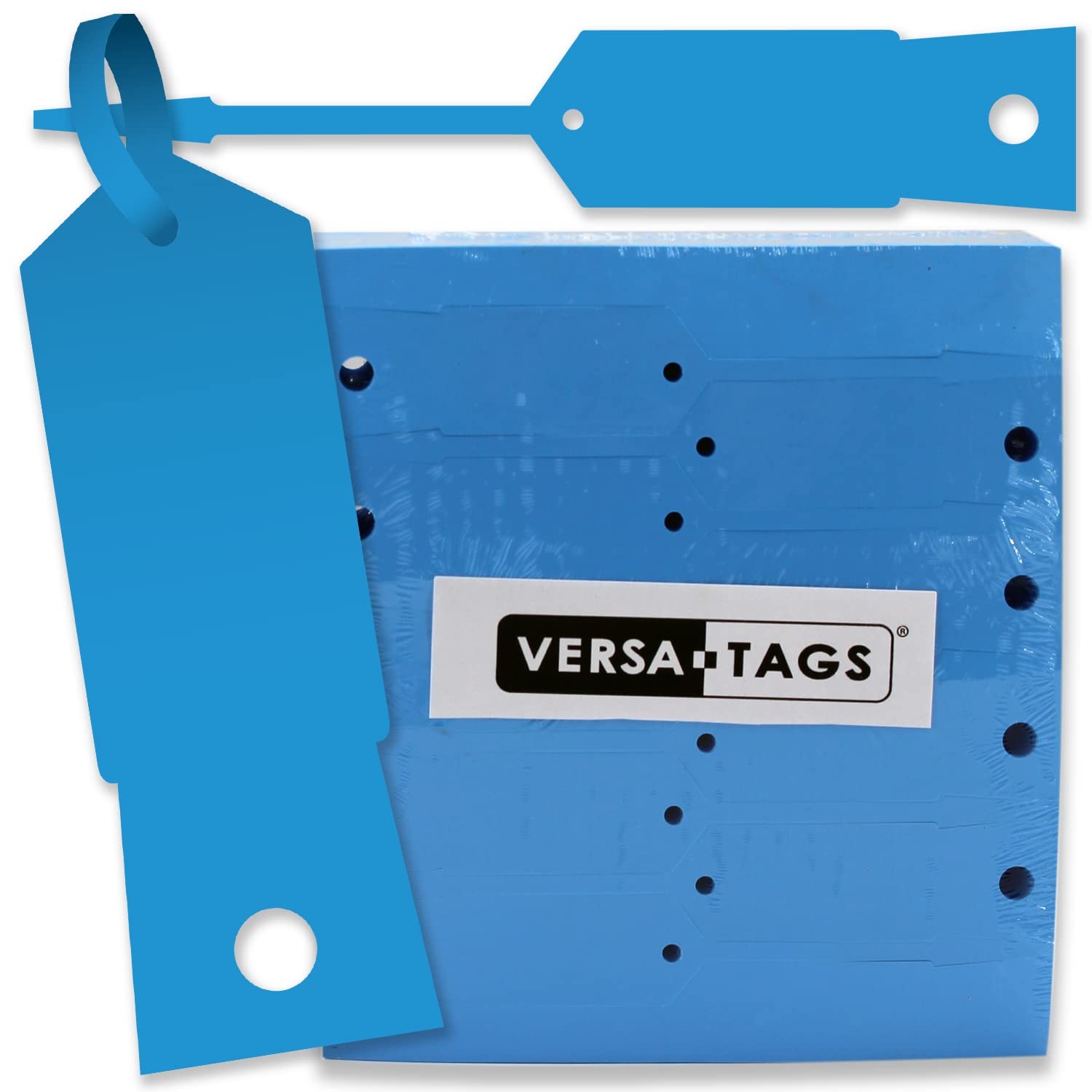 BLUE Self-Locking Arrow Key Tags (1,000 per pack) Size 4 1/2″ X 3/4″ (BLUE)