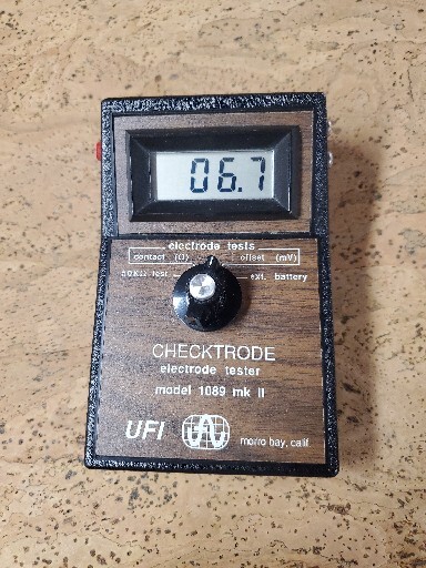 1089 MKII Checktrode Impedance Meter UFI NO LEADS UNTESTED