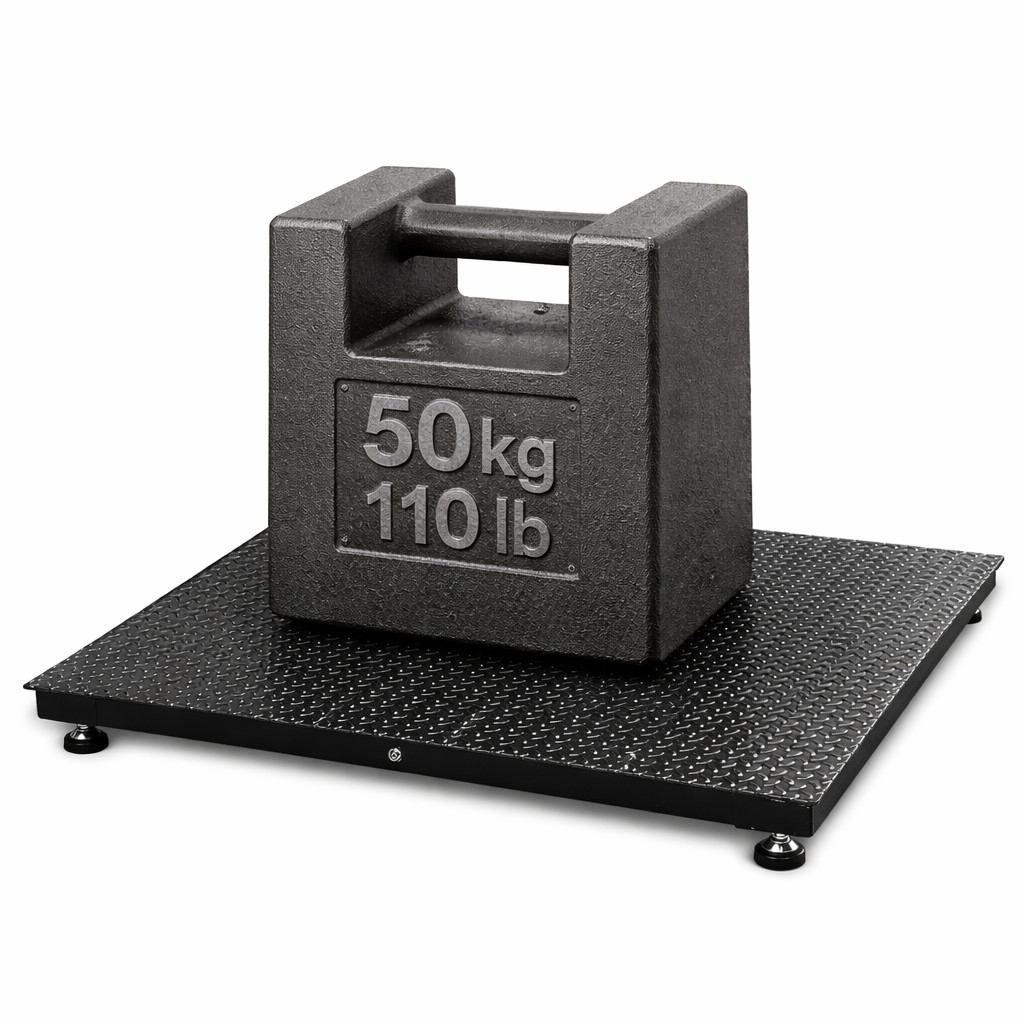PS-700-3×3 Floor scale 36″ x 36″ commercial scale with Metal Indicator 5000 lbs