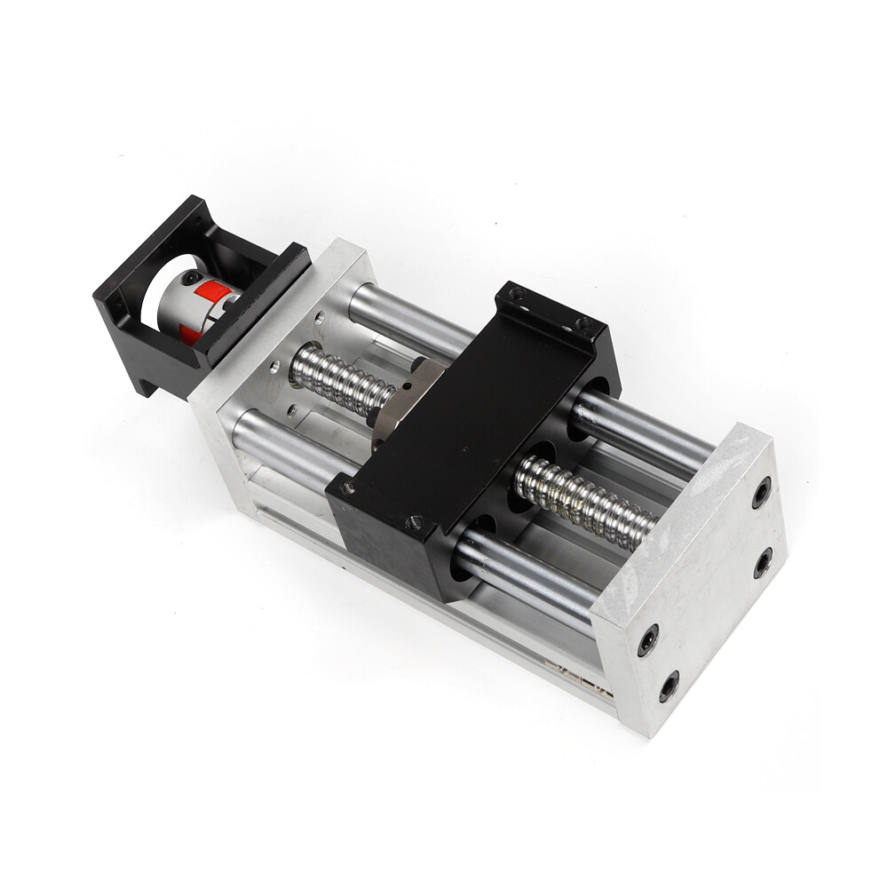 100mm stroke Ball Screw Rail Slide Linear Guide Stage Manual Table CNC Linear