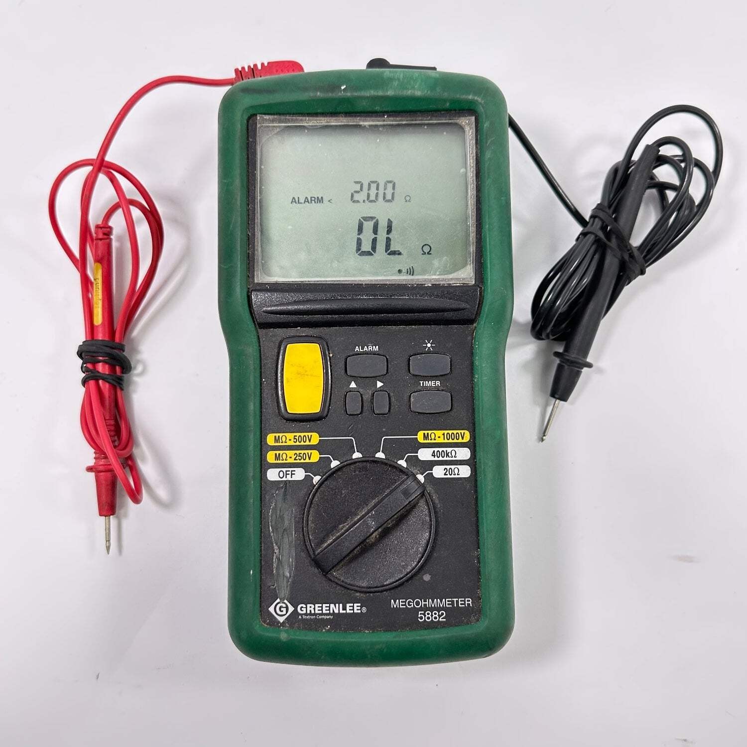 Greenlee Megometer Insulation Tester 5882