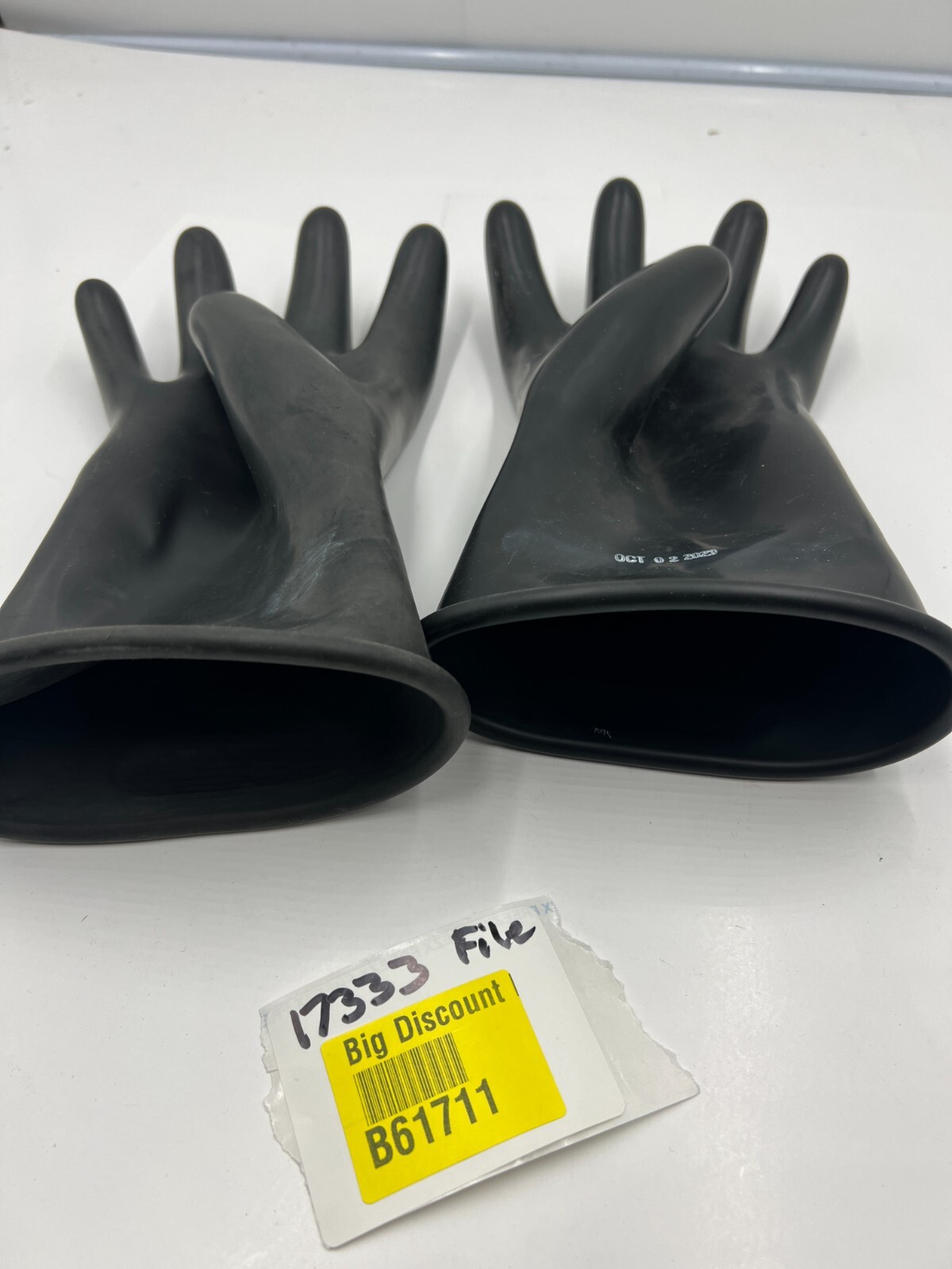 AG Safety Lineman’s Gloves D-120 Type 1 Class 0 1000V Black Size 11