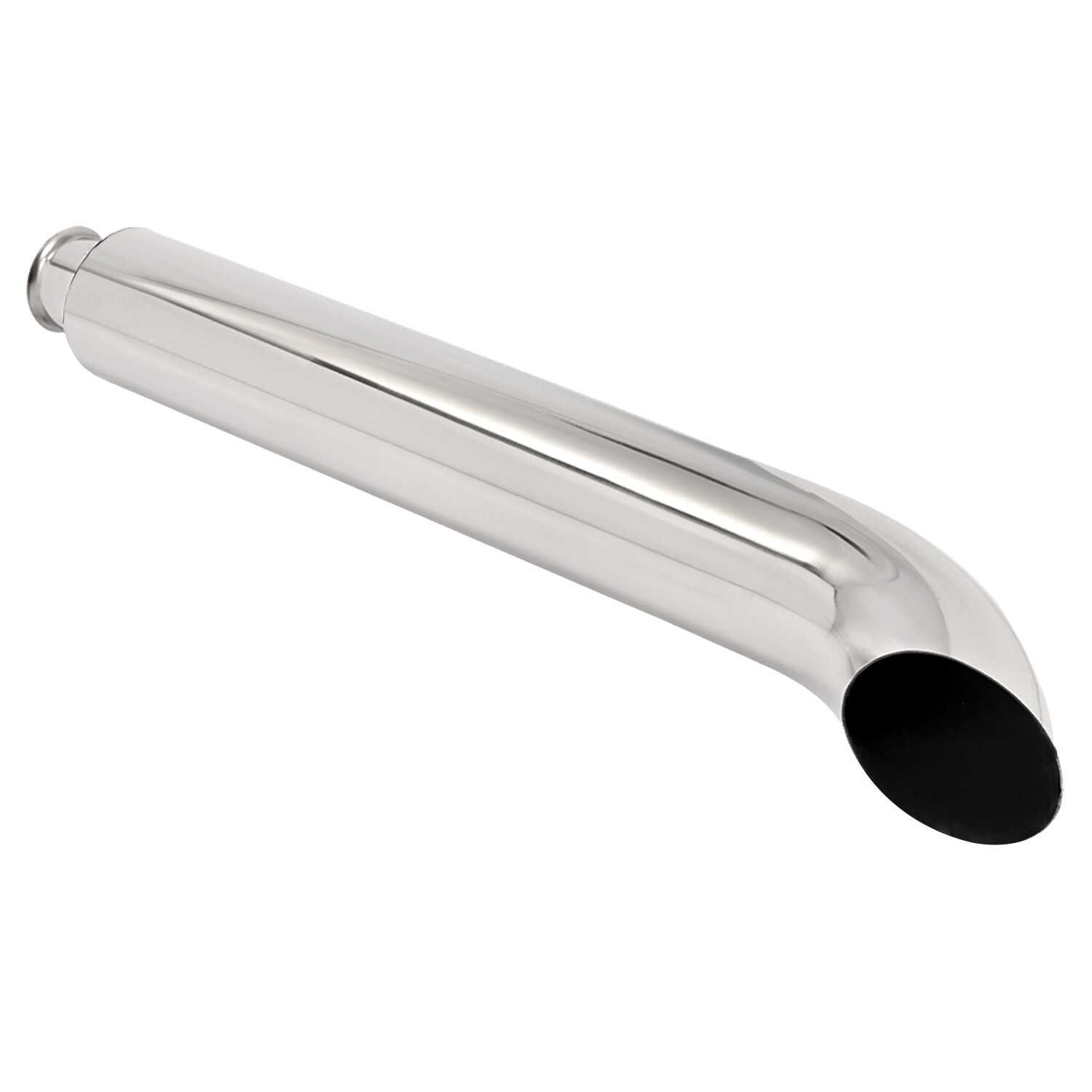 Polishing Exhaust Stack Pipe w/ Bend 304 SS For John Deere 3010 3020 4010 4020