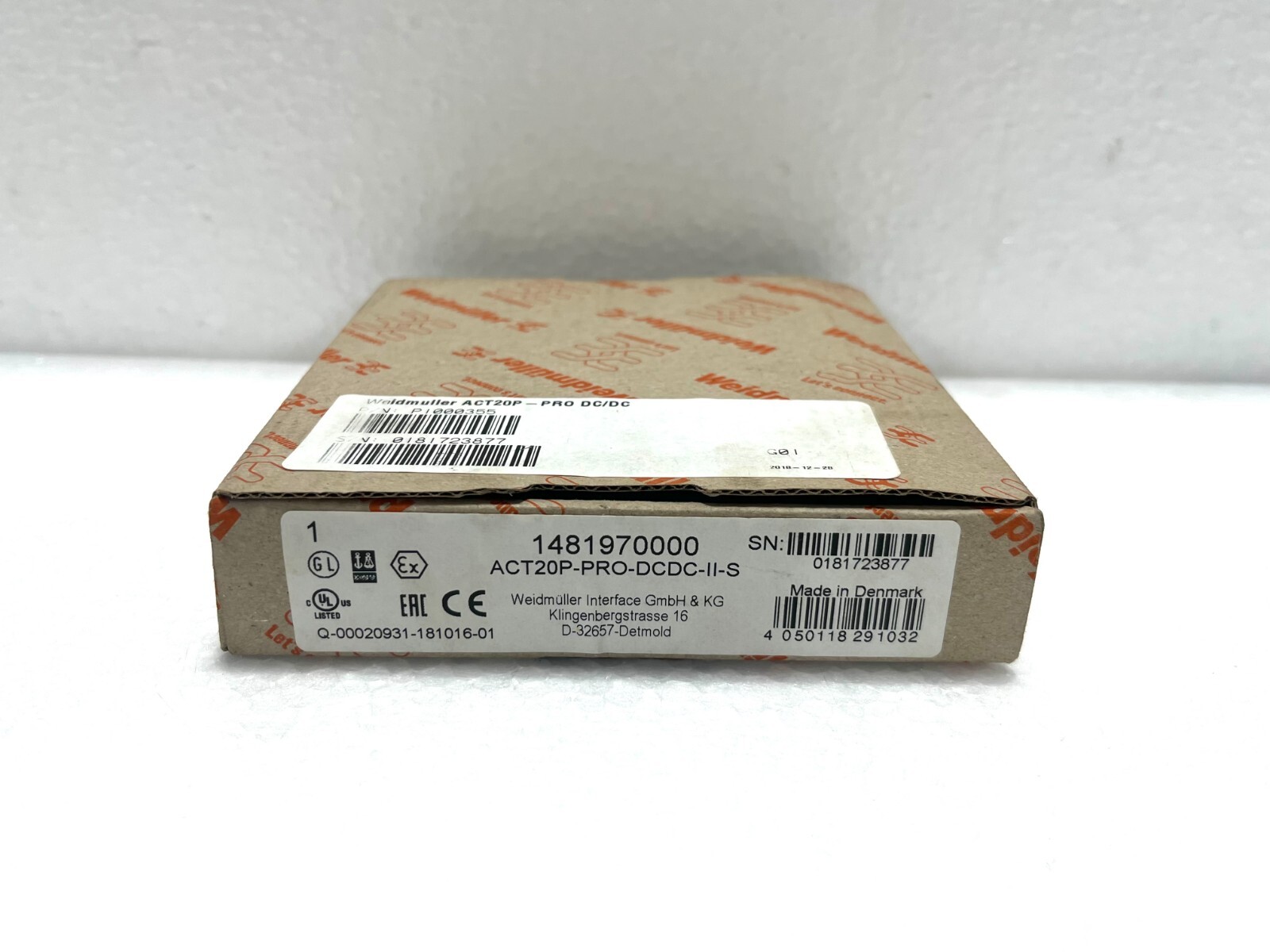 Weidmuller ACT20P-PRO DCDC II-S Signal Converter