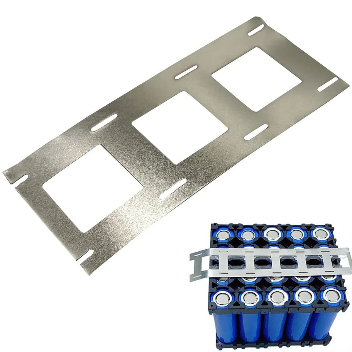 0.15x27mm Nickel Plated Strip 18650 2P Battery Spot Welding 20.25mm